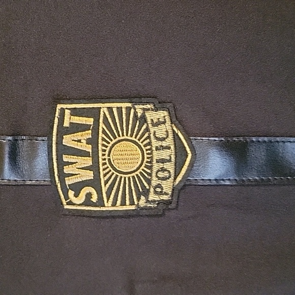 Black SWAT Costume Bodysuit - Picture 4 of 9